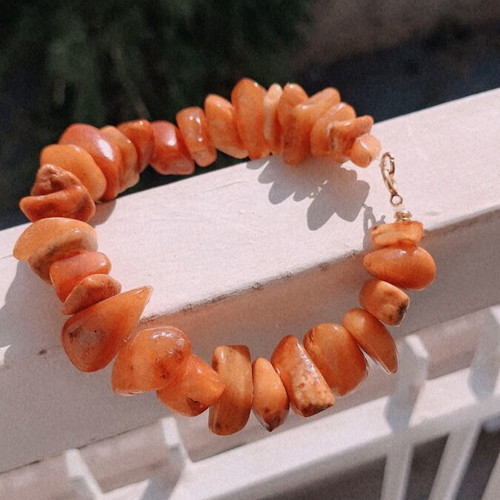 Royal amber bracelet 25 gm, raw natural