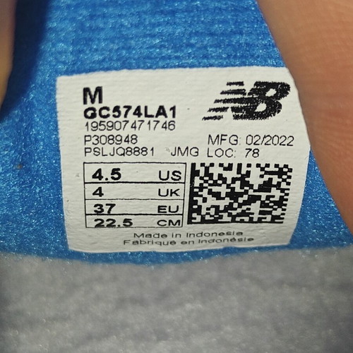 New Balance 574 sneakers unisex, new, size 37, multicolor