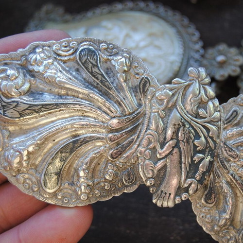 Silver Epirotic Buckle with Savati used, 19th century