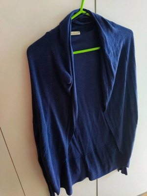Bershka blue cardigan used, size L