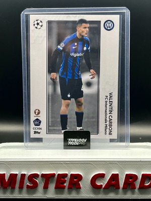 Topps Total Football 22/23 Collectors Cards 1η έκδοση Carboni RC καινούργιο