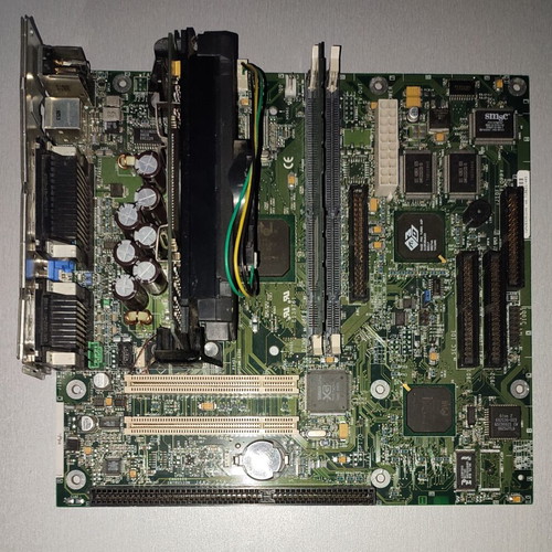 Intel MU440EX Maui+ motherboard used with Celeron 300A and 128MB RAM