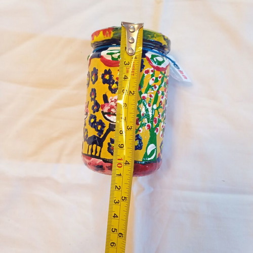 Handmade Colorful Summer Glass Vase Ioanart new