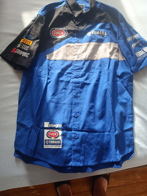 Yamaha Racing WorldSBK Paddock Shirt μέγεθος S καινούργιο