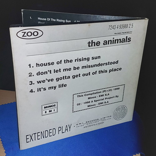 The Animals House of the Rising Sun CD like new, rock