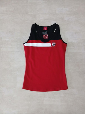 Ducati women's tank top new, size M, cotton blend