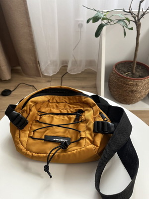 Orange belt and waist bag new