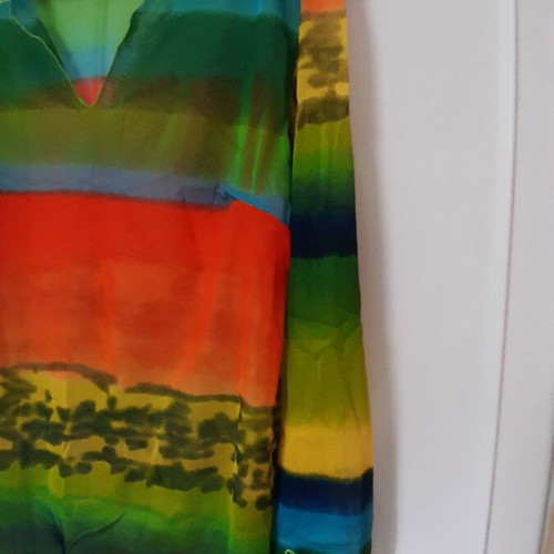 Fontana di Vita multicolor beach kaftan, size L