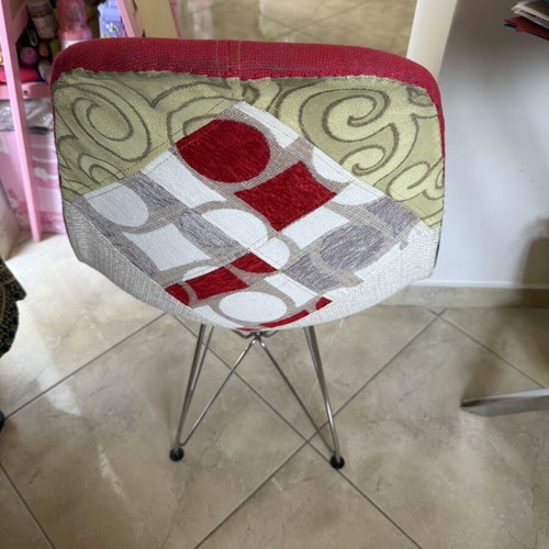 Multicolor dining chair, set of 3
