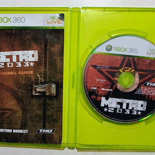 Metro 2033 Xbox360 used, English version