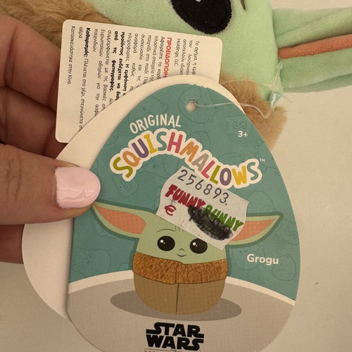 Squishmallows Star Wars Baby Yoda plush 12-13 cm new