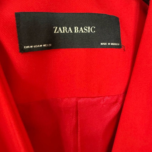 Zara women's jacket like new, red size M
