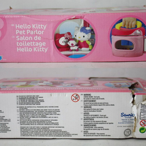 Hello Kitty 2009 pet salon new Blue Box