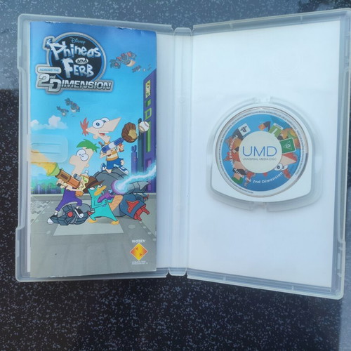 Phineas and Ferb PSP game used