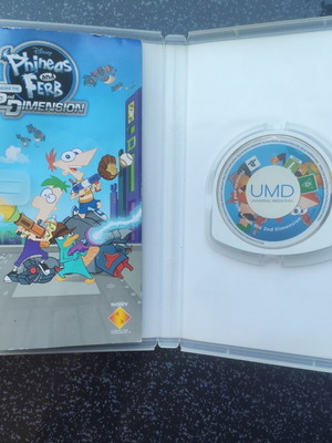 Phineas and Ferb PSP game used
