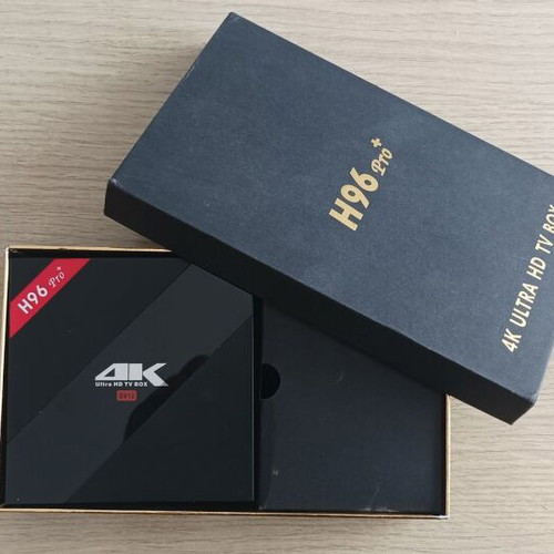 H96 Pro+ 4k Android TV Box like new