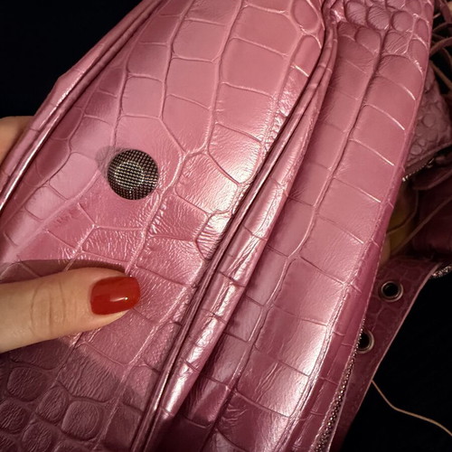 Balenciaga Le Cagolle Small Bag like new, pink, crossbody