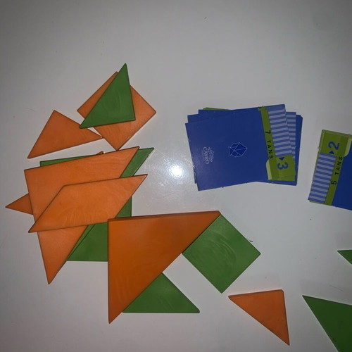 Geometric shapes like new with creation cards