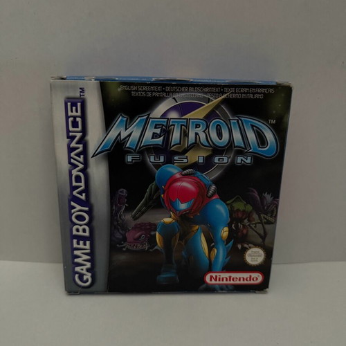 Metroid Fusion Game Boy Advance used, complete PAL EUR package