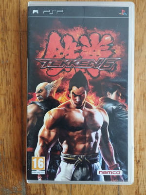 PSP Tekken 6 θήκη και manual μόνο μεταχειρισμένο