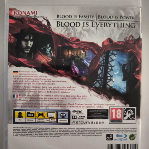 Castlevania Lords of Shadow 2 PS3 game like new