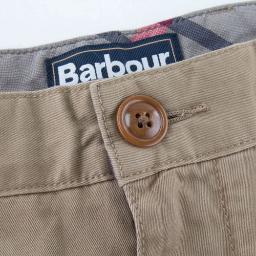 Barbour Khaki Tan Cotton Bermuda Shorts used