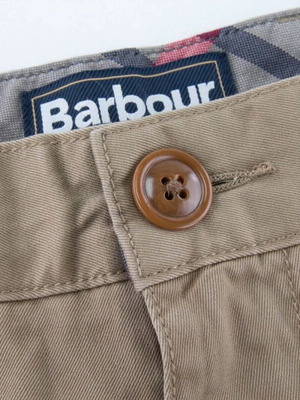 Barbour Khaki Tan Cotton Bermuda Shorts used