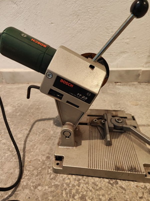 Bosch angle grinders used with bases, set of two
