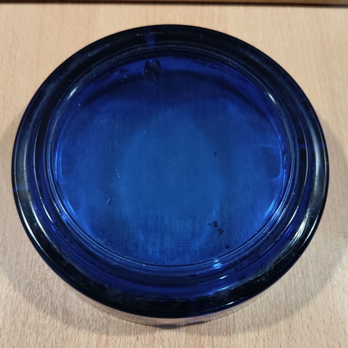 Camel glass ashtray used, vintage advertising