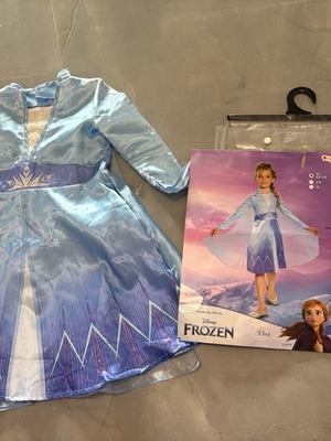 Disney Frozen στολή μεταμφίεσης της Elsa σε γαλάζιο, για 3-4 ετών
