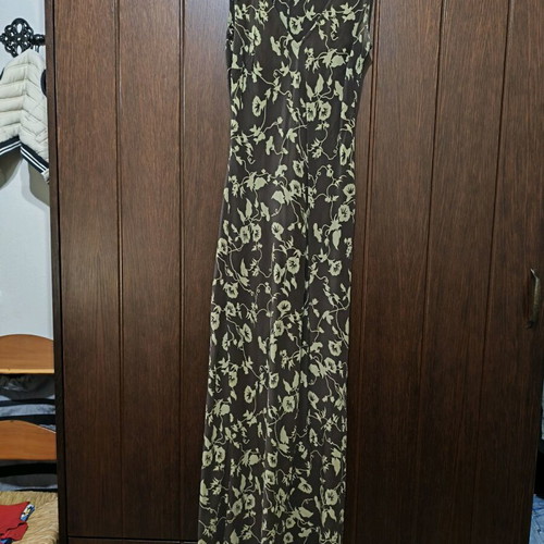 Naf Naf dress green like new, very lightweight fabric