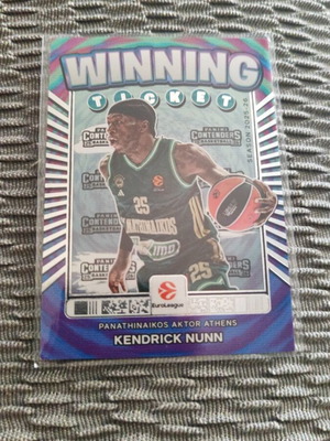 Euroleague 25-26 Kendrick Nunn Winning Ticket new
