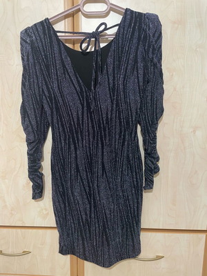 BSB dress with silver thread like new