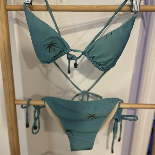 Oas Bikini like new, blue and green, size XS