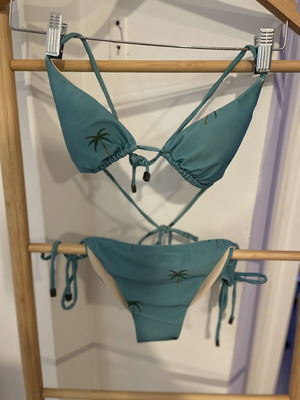 Oas Bikini like new, blue and green, size XS