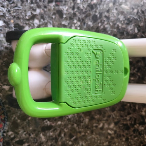 Chillafish balance bike used, green for toddlers