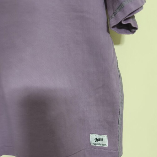 Cropped purple pastel blouse unisex Bershka used, size L