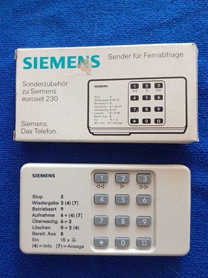 Siemens Sender für Fernabfrage remote control transmitter like new