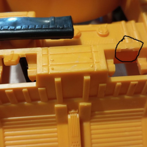 Destro's Razorback Wild Boar vehicle used with G.I. Joe figure