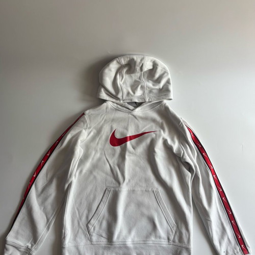 Nike white hoodie XL kids like new for height 1.58-1.70m