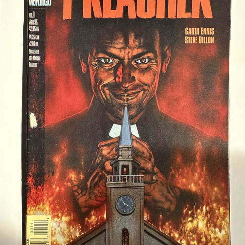 Preacher #1 April 1995 used comic