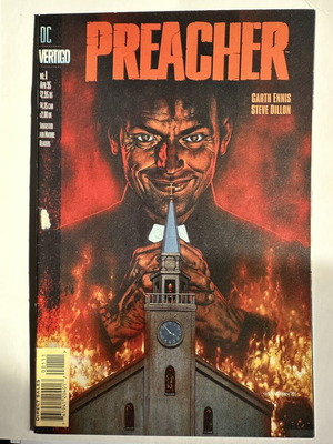 Preacher #1 април 1995 употребяван комикс