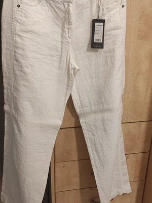 Bill Cost white pants like new, fine fabric, size L
