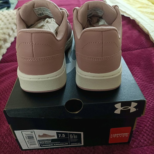 Under Armour women's sneakers new, size 38.5, pink