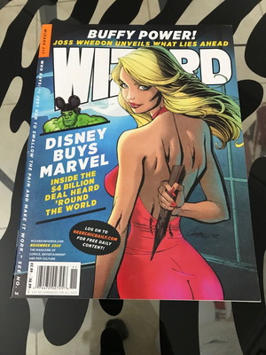 Wizard Magazine 217 Καινούργιο με εξώφυλλο Buffy the Vampire Slayer