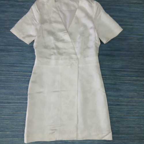 Claudie Pierlot women's dress new, white, viscose blend