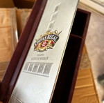 Chivas collectible wooden box used with metal door