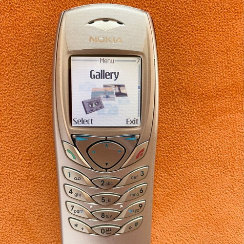 Nokia 6100 used, gray phone