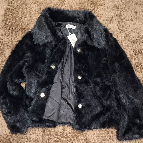Fur coat new one size