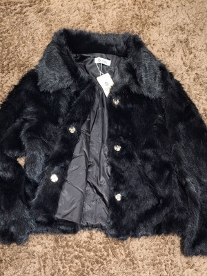 Fur coat new one size